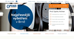Desktop Screenshot of optika-richter.cz